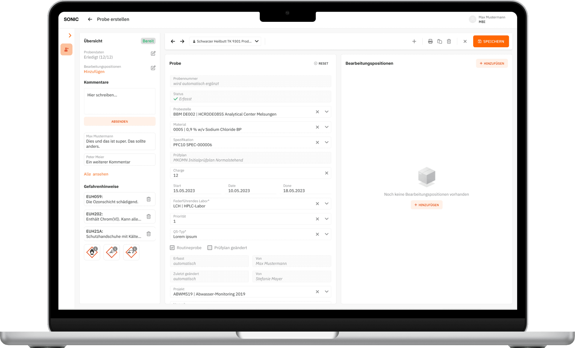UX Relaunch: Laborinformations-Managementsystem